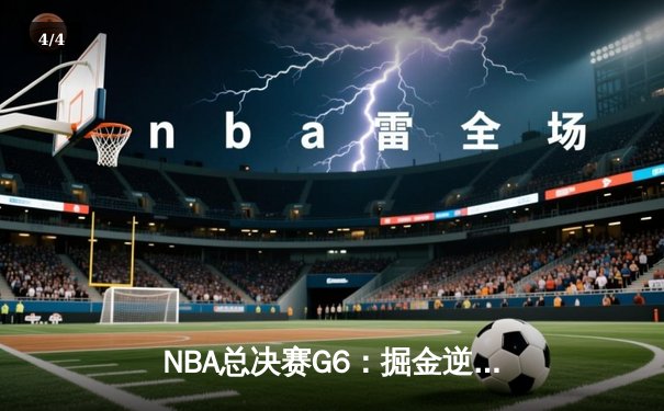 NBA总决赛G6：掘金逆转夺冠，约基奇三双封王 - 4